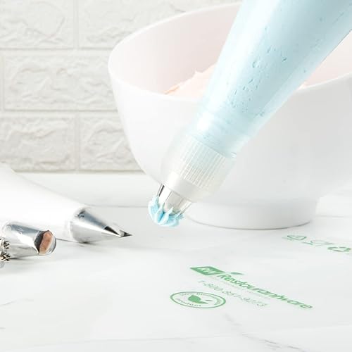 Miniatura 3 de Restaurantware Pastry Tek - Punta de pastelería reutilizable para glaseado de flores  #1G resistente a las abolladuras, punta de pastelería de acero