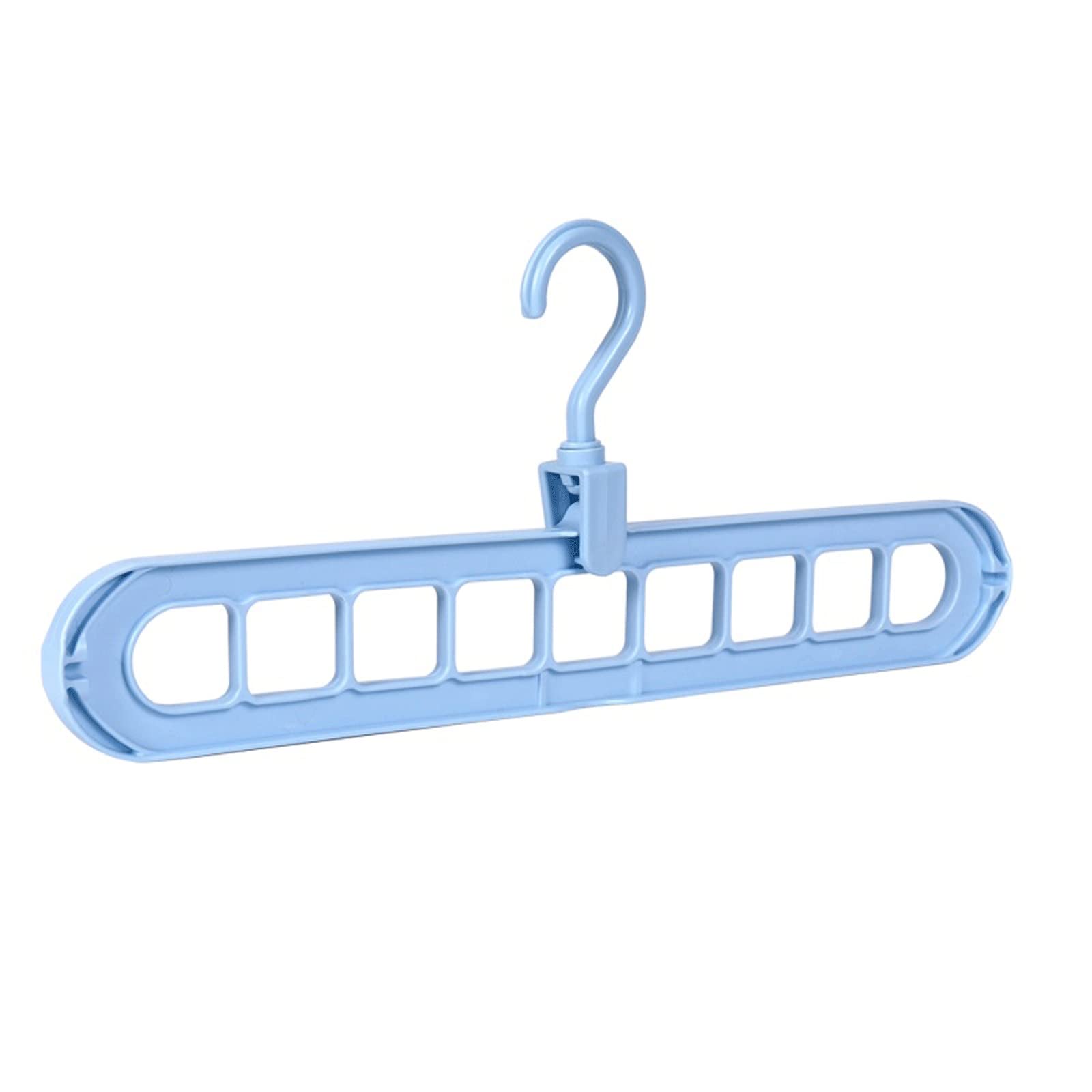 JINGYAN Standard Hangers Space saving plastic hangers, multi-port, clothing and scarves, closet storage organizers