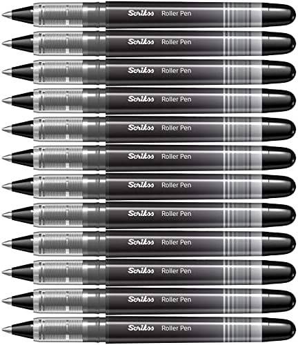 Scrikss Office Sr68 Roller Kalem 12li Ambalaj Siyah 0.7 Mm