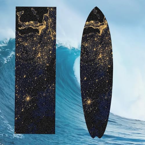 Floatdream Skateboard Griptape, Skateboard Sandpapier, Premium Antirutschbelag, Hohe Rutschfestigkeit für Longboards, Stunt-Skateboards（Erdstil）