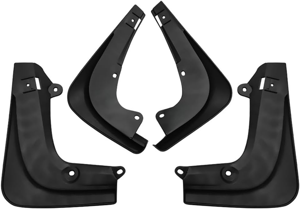 4 Pcs Car Mud Flaps for Tesla Model S 2014 2015 2016 2017 2018 2019 2020 Splash Guards Mudguard Mudflaps Front & Rear Fender Flares Exterior Waterproof Protects Accessories