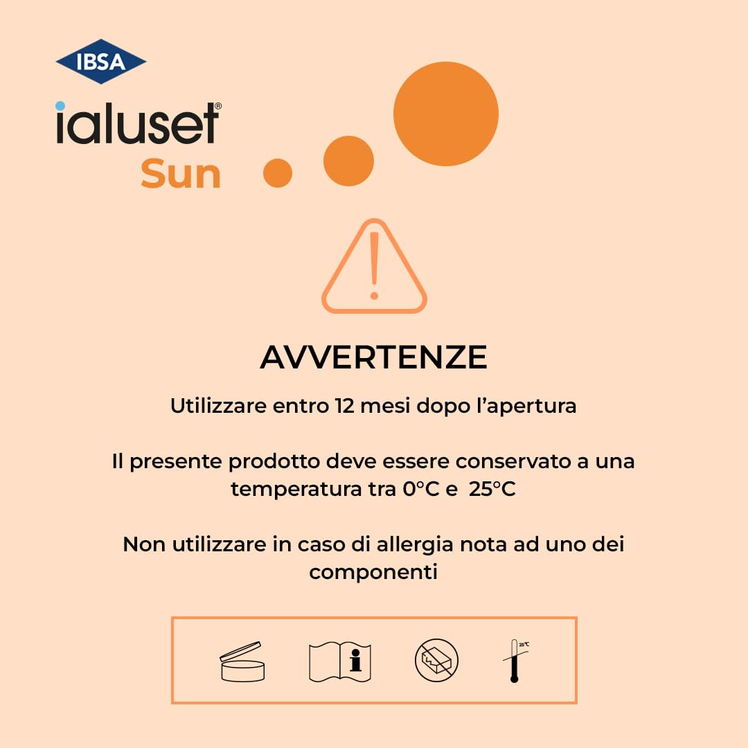 Ialuset Sun 100 ml | Spray a base di acido ialuronico 0,2% che contribuisce a lenire i sintomi di scottature e irritazioni solari