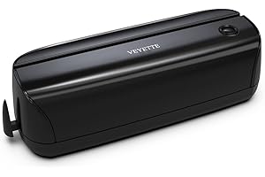 Automatic 3 Hole Paper Punch: VEYETTE Electric Paper Puncher for Effortless Office and Studio Punching