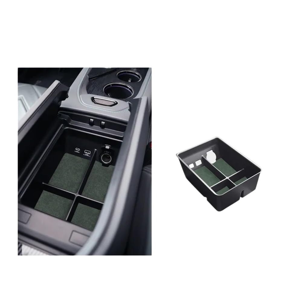 YHZRDMSK For ZEEKR 001 Center Control Storage Box Shelf Armrest Interior Car Supplies