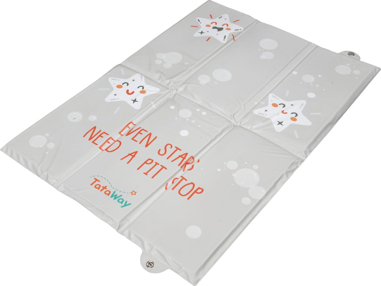 Table à langer pliable portable pour bébés, matelas à langer de voyage imperméable et compact, avec poches de rangement, doux et lavable, idéal pour les sorties et les voyages