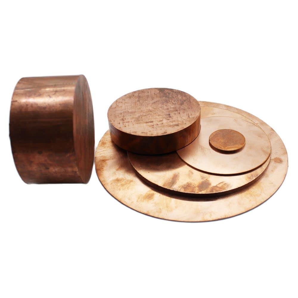 Tool parts for Machine Pure 99.5% Round Copper Plate Electrode Sacrificial Anode Sheet - ( Spec: 100x1mm 1pc )