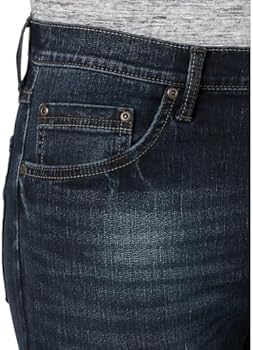 Wrangler Authentics Slim Fit Jeans met rechte pijpen voor heren, Schemer, 40W / 32L