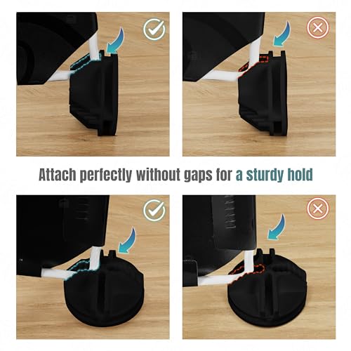 Image of ABOUT SPACE Plastic Shoe with Hanger & Door for Home - Portable,Expandable 3 Cube Shoe for Boots,Heels - DIY 12 Pair Flipflop,Slipper for Women,Men,Outdoor (Black) 300 x 400 x 900 mm