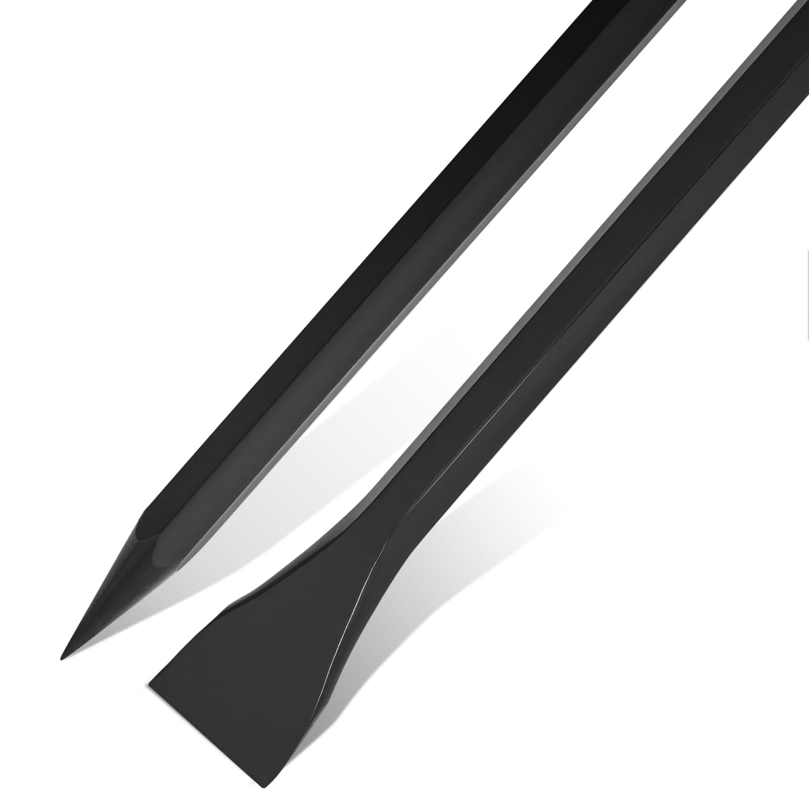 60" (5ft) Chisel Digging Bar 13Lb (6.2kg) Pencil Point Wrecking Pry Road Bar Post Hole Diggers for Digging Prying of Dirt and Large Rocks