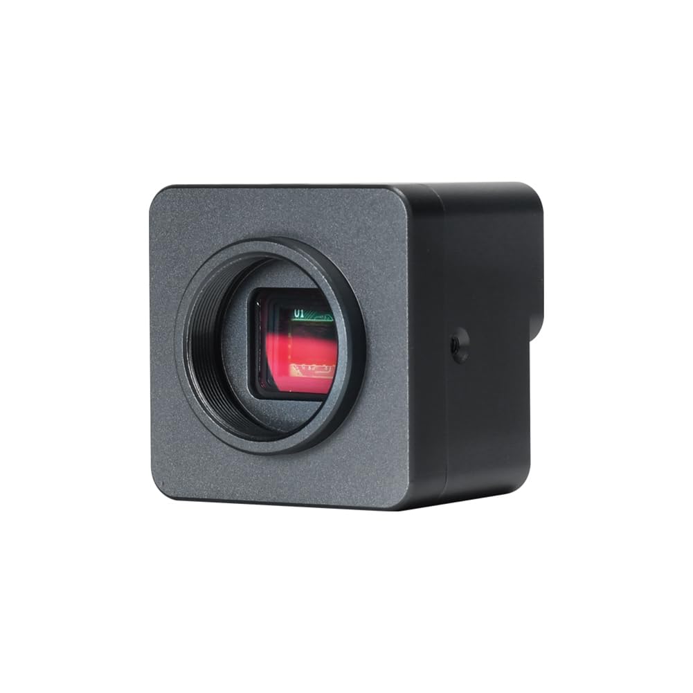 CáMara de Microscopio USB 4K UHD CáMara USB Digital de 8MP con Sensor de 1/1,8 Pulgadas, Interfaz USB2.0