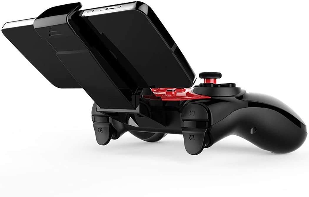 Mobilny kontroler do większości gier, mobilna gamepad bezprzewodowy kontroler do gier joystick dla systemu Android/iOS/Win 7/8/10, mapowanie kluczy, strzelanie i wyścigi strzelanie
