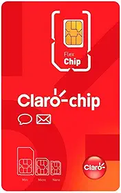 Chip 4G Triplo Corte Claro