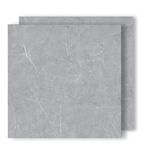 フロアタイル フロアマット フロアシート 大理石 置くだけ 接着剤不要 DIY リメイク リフォーム 賃貸 浴室 トイレ リビング 床 壁 屋内 10枚セット(約半畳分) 【グレー01】