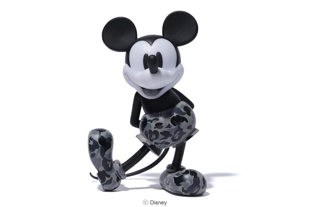 Amazon | MICKEY MOUSE X BAPE® VCD MONOTONE ver [BLACK & WHITE] | A