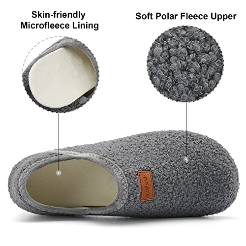 XIHALOOK Soft Rubber Sole Slippers for Men & Women Indoor/Outdoor Cozy Socks