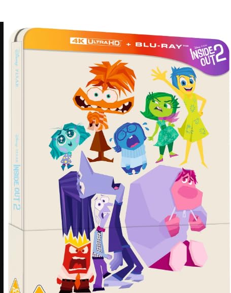 INSIDE OUT 2 (STEELBOOK) [Blu-Ray]