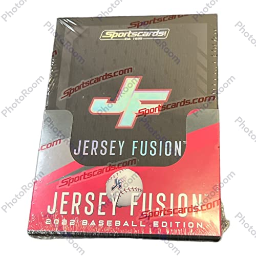 2022 Sportscards Jersey Fusion Baseball Edition Hobby Box - 1 Original Trading Card With An Authentic Player Worn Swatch Or Patch #TOP1