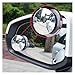 Car Blind Spot Rear View Wide Angle Adjustable Small Round Mirror Car Reverse Auxiliary Rearview Convex Mirror(6PCS)
