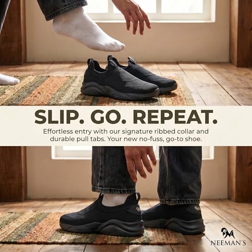 Image of Neeman's Sole Max Slip On for Women | Comfortable, Breathable and Flexible | Casual Shoes for Women | Soft Trendy Stylish Shoes for Women | Walking Running Shoes