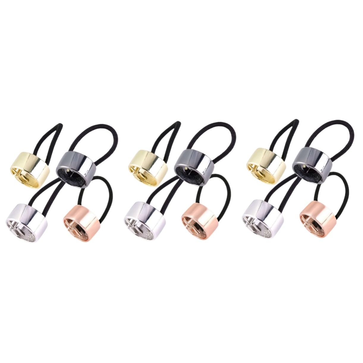 Élastiques à cheveux pour queue de cheval MAGICLULU (lot de 12 pièces) - 8