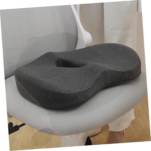 Miniatura 4 de Operitacx Almohadillas de asiento de automóvil, cojín de espuma para silla para aliviar el dolor de espalda, ciática, dolor de coxis, disco