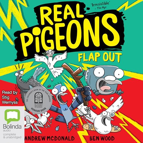 Real Pigeons Flap Out Audiobook By Andrew McDonald, Ben Wood cover art
