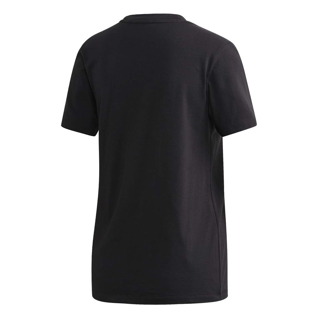 Classic Adidas Originals Trefoil logo on a soft cotton t-shirt.