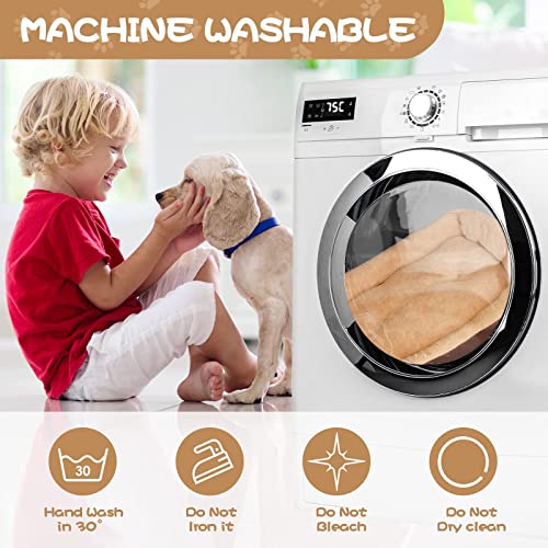 image for Advwin Dog Bed Washable, 105 * 80 * 20cm Reversible Sleeping Surface D