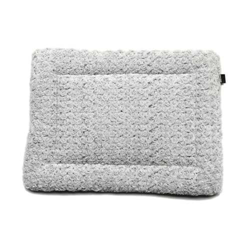 Super White Small Dog Crate Pad Bed Mat, All Seasons Machine Washable Pet Kennel Pad for Puppies and Small Breeds, Durable and Reversible Sleeping Mat for Home, Crates, and Travel