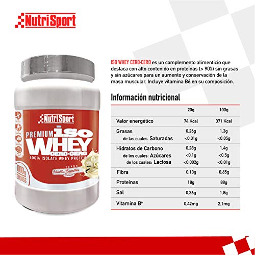 NUTRISPORT-CLINICAL-NUTRITION-SA-Iso-Whey-00-Premium-Proteinas-90-en-Polvo-Isoladas-Sin-Lactosa-Sin-Azucar-1Kg-Sabor-Vainilla-Cream