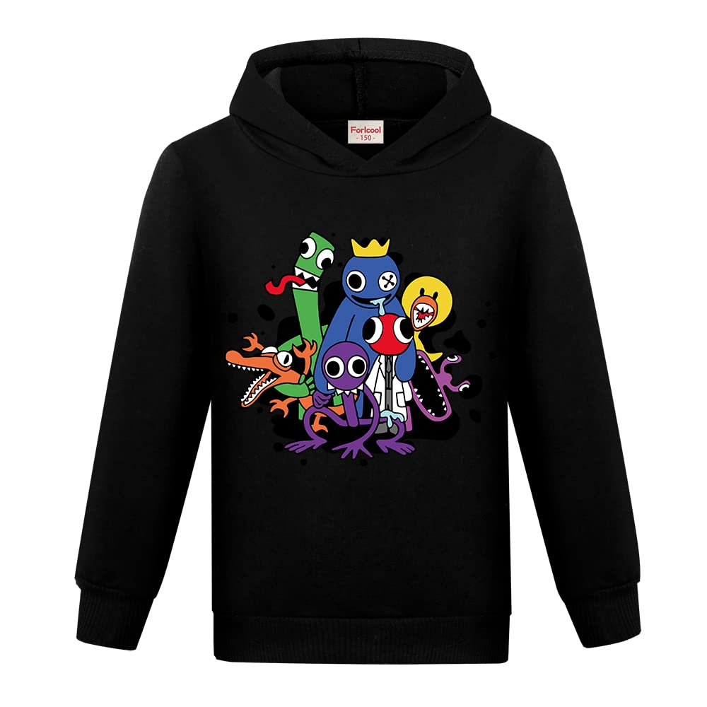 ForlcoolYoutube Rainbow Merch Boys Pullover Girls Hoodies Kids Tops Cotton Hoodie for 3-13 Years