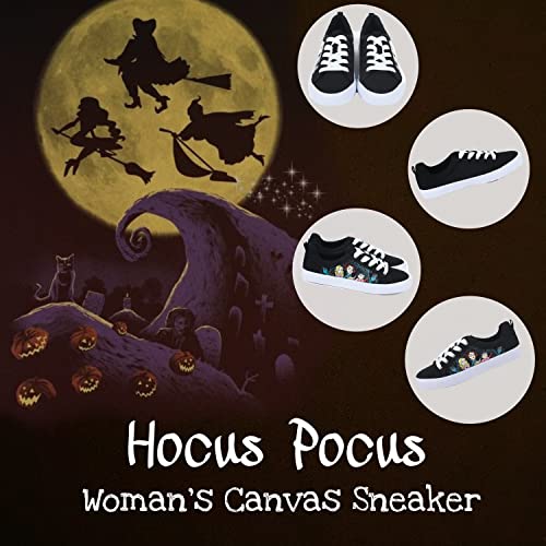 Disney Hocus Pocus Woman's Canvas Shoe Sneaker4