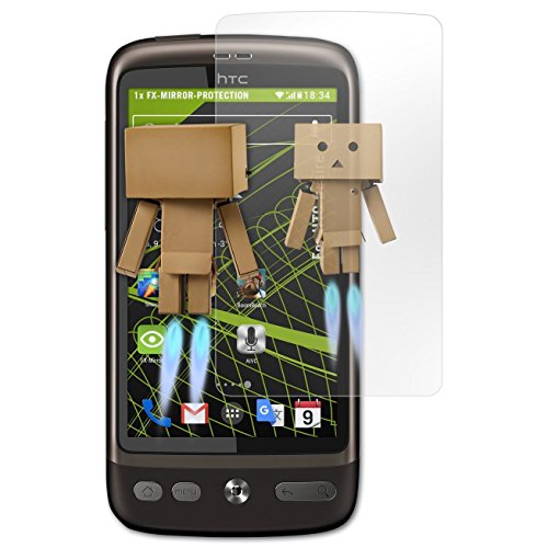 atFoliX FX-Mirror Protection d'écran pour HTC Desire