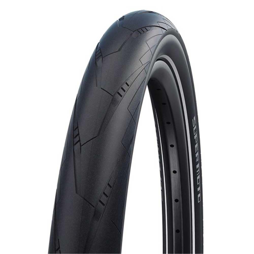 Schwalbe Super Moto, Pneumatico da Bici Unisex Adulto, Nero, Taglia Unica