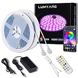 LED Strip Lights, 120ft RGB Led Strip SMD 5050 LED Lights, App Control Music Sync Color Changing Lig