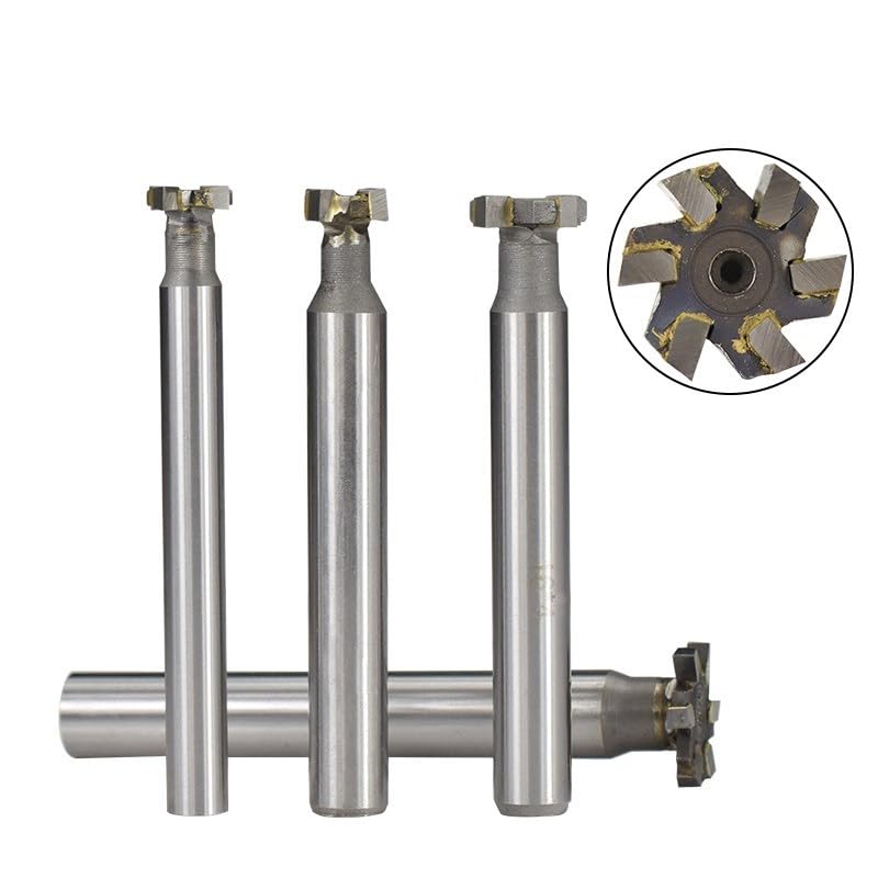 Frez z rowkiem T, frez z prostym trzpieniem wstawionym frezem, frez frezowy frez frezarka frezarka CNC,20x4x12x80L