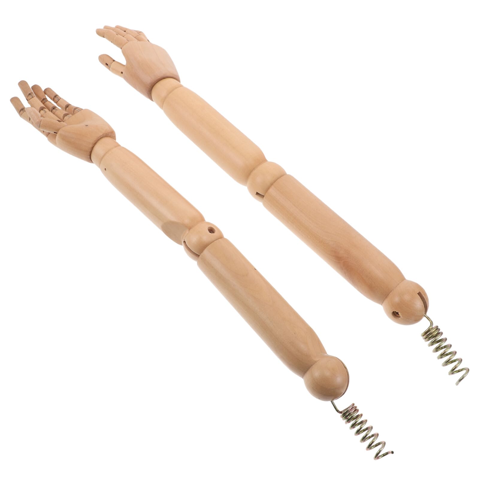 PLAFOPE Mannequin Articulés Toucher Réaliste en Bois avec Joints Flexibles Remplacements Naturels et Esthétiques Paire de Bras pour Jeux de Rôle et Projets Artistiques