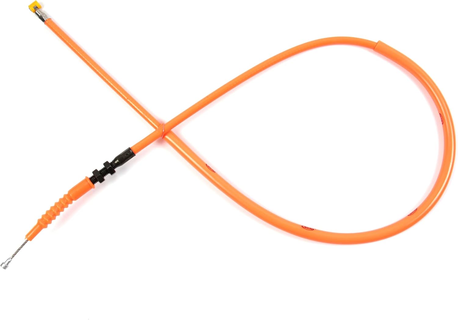 Arashi Throttle Cable for Honda CBR600RR 2003-2006, Stainless Wire Line and Rubber Motorcycle Replacement Accessories Parts Orange