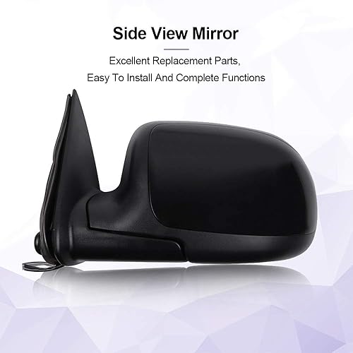 Miniatura 4 de Espejos laterales izquierdo y lado derecho para Chevy Silverado 2003-2006 para Chevy Silverado para Chevy Tahoe para GMC Sierra 3500 para GMC Yukon