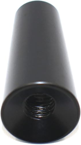 Vista 10 de Antena universal de repuesto corta de 2 pulgadas AM/FM para montaje en techo, antena de radio de automóvil, antena de aluminio con adaptador roscado