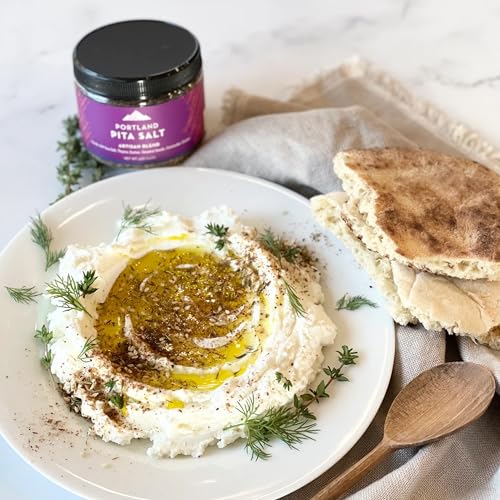 Portland Salt Co Za'atar Spice Blend w/Sea Salt - Signature All-Purpose Middle Eastern Seasoning & Rub - Non-GMO, 4 Oz (