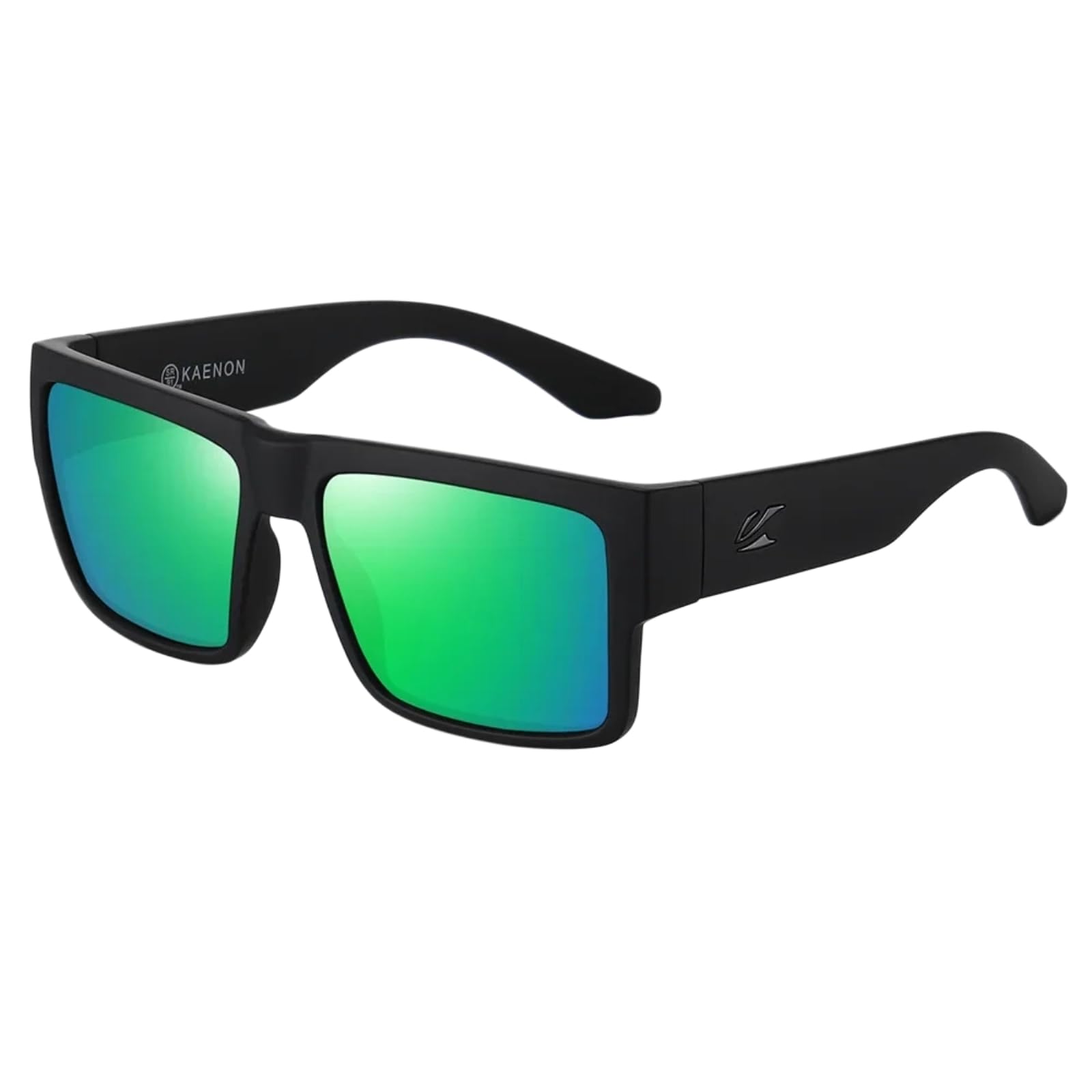 Sonnenbrille Mode Quadrat Vielseitige Polarisierte Männer Frauen Sport Angeln Fahren Uv400 Brille-c1 Black-with Original Box