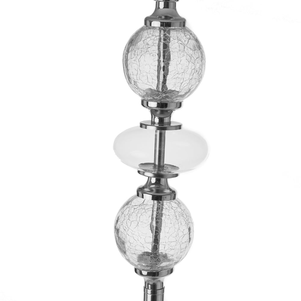 Lámpara de pie moderna blanca de metal para salón Fantasy - LOLAhome