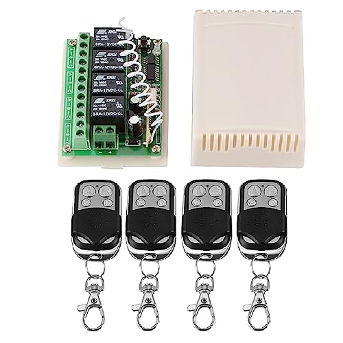 Module récepteur de relais RF 433 MHz commutateur de télécommande radio DC 12V - 2