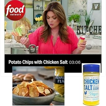 JADA Vegan All-Purpose Seasoning Trio Bacon Salt, Chicken Salt, and Turmeric Salt, Original Flavors, Gluten-Free, Non-GMO, Low Sodium, Kosher, Plant-Based, Variety Pack (3 Jars)