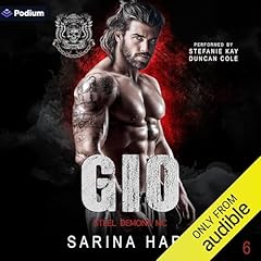 Gio Audiolibro Por Sarina Hart arte de portada