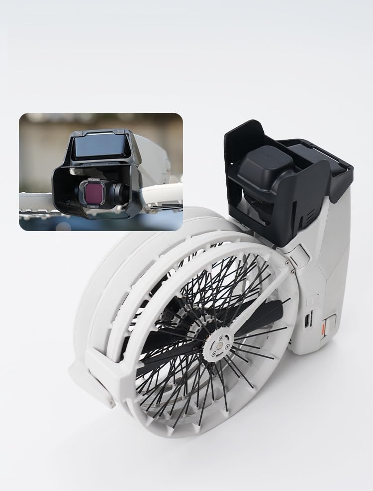 BTG Gimbal Camera Lens Hood for DJI Flip Drone Accessories Parts Prevent Glare Light Lens Protector