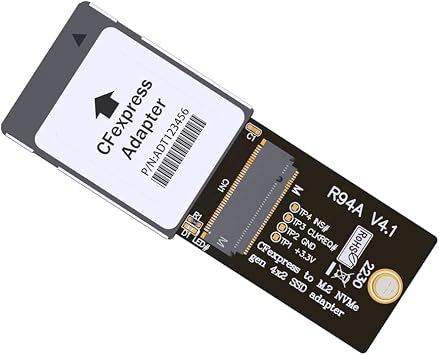 Type-B CF-Express to NVMe 2230 M.2 M-Key CH SN530 SSD Adapter for CFE Xbox Series X&S PCIe4.0 Extended Memory Card