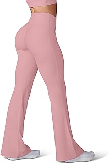Leggings Acampanados de Maternidad para Mujer sobre el Vientre, Pantalones Casuales de Yoga para Embarazo, con Bolsillos, Suaves como la Mantequilla