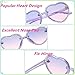 JieJieko Kids Heart Sunglasses Heart Shaped Sunglasses Cute Kids Eyewear for Pool Beach Outdoor Age 3-10 Years (Clear Pink)
